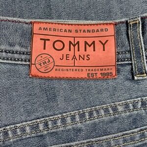 Vtg Tommy Hilfiger Men's Jeans 38x31 Baggy Fit Blue Relaxed Skater Y2K‎ 2000